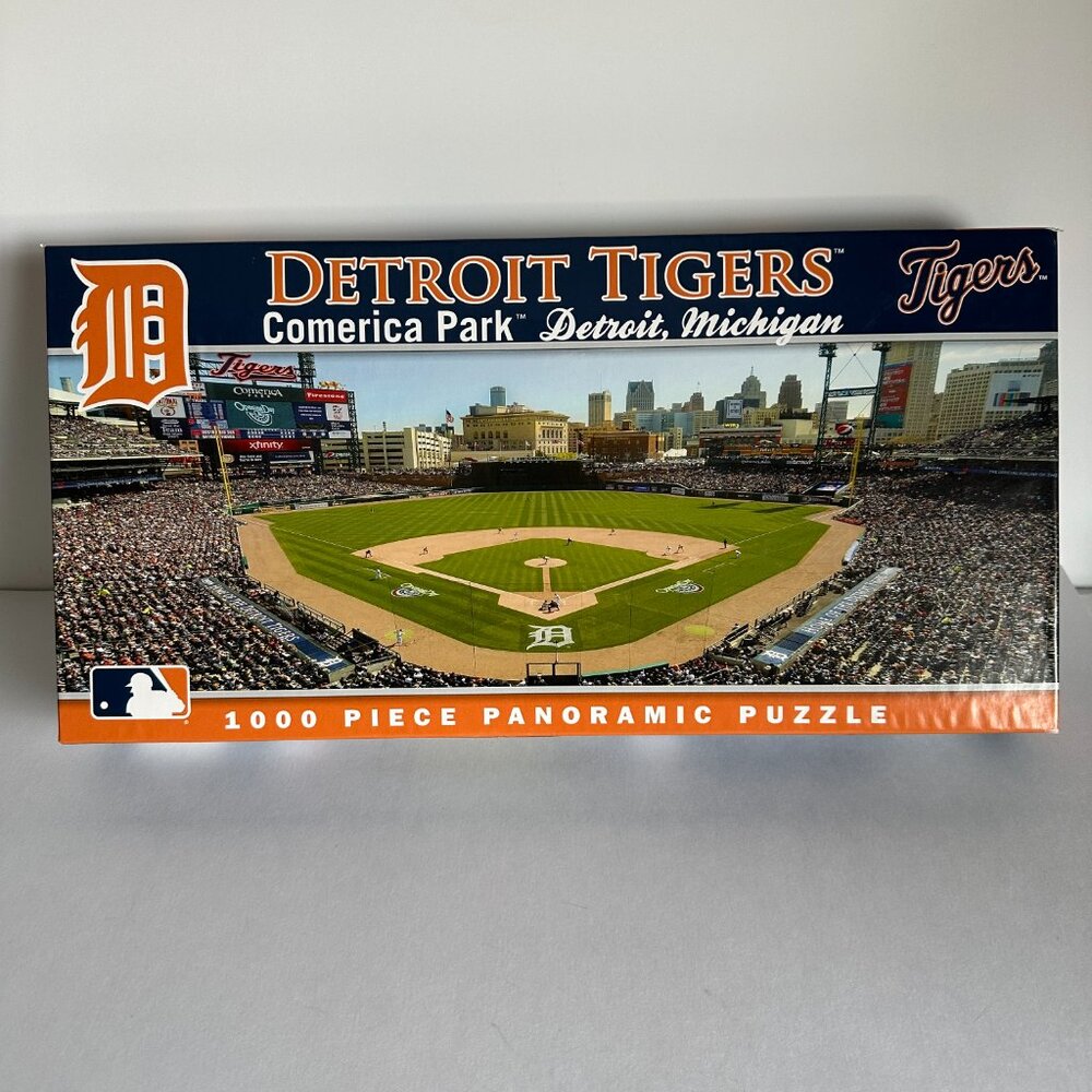 Detroit Tigers Comerica Park 1,000 piece panoramic puzzle